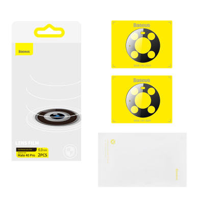 Kameros apsauga Baseus film for the camera Huawei Mate 40 Pro 0.3mm (2vnt.) + cleaning kit (SGQK000502) 5 Kameros apsauga Baseus film for the camera Huawei Mate 40 Pro 0.3mm (2vnt.) + cleaning kit (SGQK000502) 5