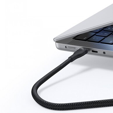 Krovimo kabelis Baseus Flash Series 3 3in1 100 W USB-C – USB-C + USB-C + Lightning 1.5 m + 3 × 0.25 m – juodas 13 Krovimo kabelis Baseus Flash Series 3 3in1 100 W USB-C – USB-C + USB-C + Lightning 1.5 m + 3 × 0.25 m – juodas 13