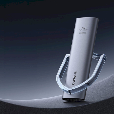 Baseus FlyJoy M.2 NVMe 10 Gb/s SSD dėklas – pilkas 11