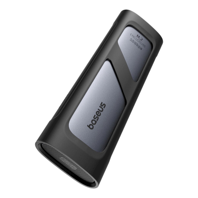 Baseus FlyJoy M.2 NVMe 10 Gb/s SSD dėklas – pilkas 3 Baseus FlyJoy M.2 NVMe 10 Gb/s SSD dėklas – pilkas 3