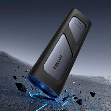 Baseus FlyJoy M.2 NVMe 10 Gb/s SSD dėklas – pilkas 9 Baseus FlyJoy M.2 NVMe 10 Gb/s SSD dėklas – pilkas 9