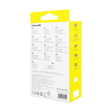Baseus Free2Draw CB000084 ištraukiamas USB-C – Lightning / USB-C / micro USB kabelis 100W 1.1 m – juodas 7