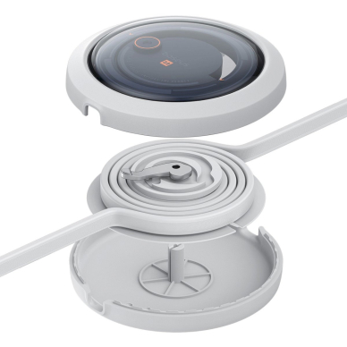 Baseus Free2Draw CB000084 ištraukiamas USB-C – Lightning / USB-C / micro USB kabelis 100W 1.1 m – baltas 3