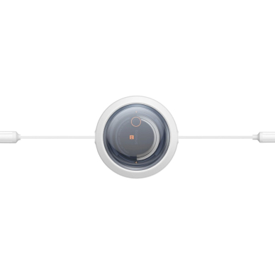 Baseus Free2Draw CB000084 ištraukiamas USB-C – Lightning / USB-C / micro USB kabelis 100W 1.1 m – baltas 4