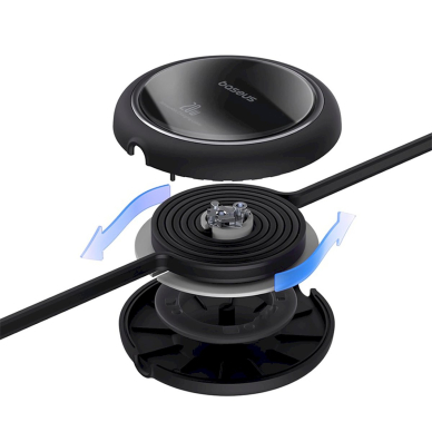 Baseus Free2Pull ištraukiamas USB-C / Lightning kabelis 20W 1 m – juodas 3