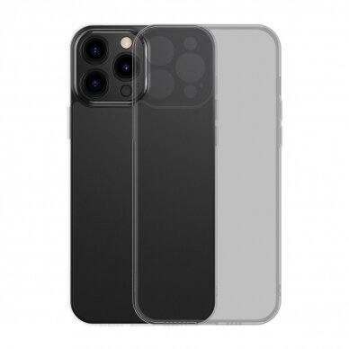 Dėklas Baseus frosted glass case cover for iphone 13 pro Juodas (arws001001) Dėklas Baseus frosted glass case cover for iphone 13 pro Juodas (arws001001)