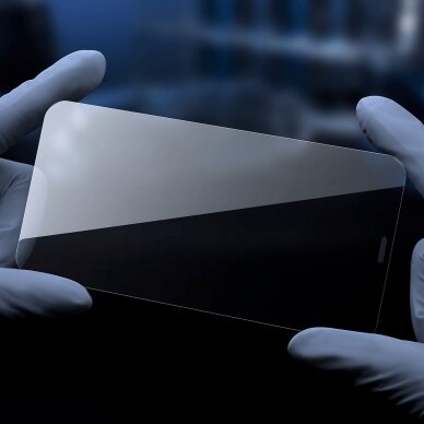 Ekrano apsauga Baseus Full Screen Tempered Glass 0.4mm + Mounting Kit iPhone 11 / XR  8