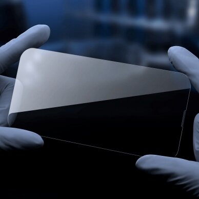 Ekrano apsauga Baseus Full Screen Tempered Glass 0.4mm + Mounting Kit iPhone 14 Plus / 13 Pro Max  8