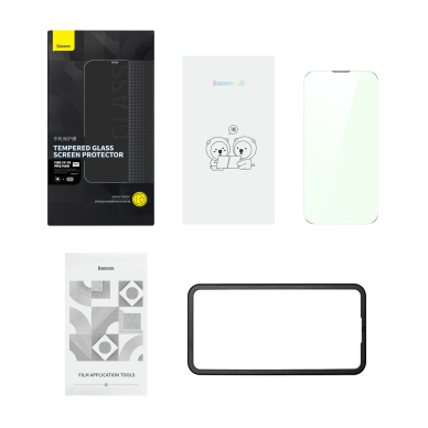 Ekrano apsauga Baseus Full Screen Anti Blue Light Filter and 0.3mm Speaker Cover + Mounting Frame iPhone 14 Pro Max 7 Ekrano apsauga Baseus Full Screen Anti Blue Light Filter and 0.3mm Speaker Cover + Mounting Frame iPhone 14 Pro Max 7