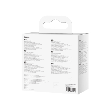 Baseus GaN5 Pro Fast Universal GaN USB Charger Type C / USB 100W PD3.0, QC4.0 +, AFC white (CCGP090201) 5 Baseus GaN5 Pro Fast Universal GaN USB Charger Type C / USB 100W PD3.0, QC4.0 +, AFC white (CCGP090201) 5