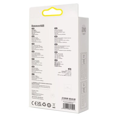 Krovimo kabelis Baseus Glimmer Series USB-A – Lightning 480 Mb/s 2.4 A 2 m – juodas 19