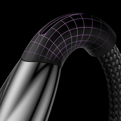 Baseus Glimmer Series cable with fast charging USB-C - Lightning 480Mb/s 2.4A 2m black 21 Baseus Glimmer Series cable with fast charging USB-C - Lightning 480Mb/s 2.4A 2m black 21