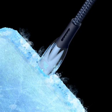 Baseus Glimmer Series Fast Charging Cable USB-A - USB-C 100W 480Mbps 2m Juodas 13 Baseus Glimmer Series Fast Charging Cable USB-A - USB-C 100W 480Mbps 2m Juodas 13