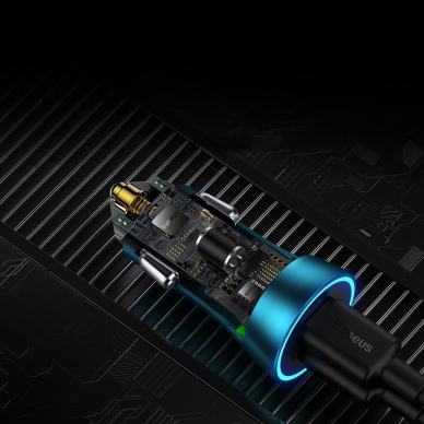 Įkroviklis Baseus Golden Contactor Pro 2x USB-C 40W Mėlynas (CGJP000003) 11 Įkroviklis Baseus Golden Contactor Pro 2x USB-C 40W Mėlynas (CGJP000003) 11