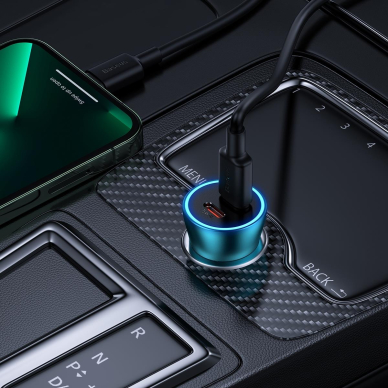 Įkroviklis Baseus Golden Contactor Pro 2x USB-C 40W Mėlynas (CGJP000003) 9 Įkroviklis Baseus Golden Contactor Pro 2x USB-C 40W Mėlynas (CGJP000003) 9