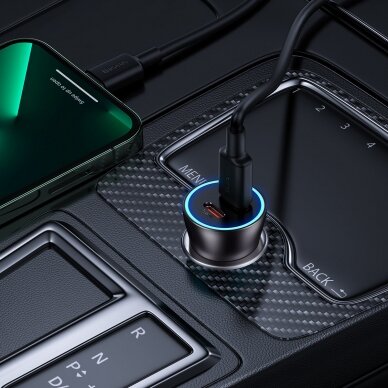 Įkroviklis Baseus Golden Contactor Pro 2x USB-C 40W Pilkas (CGJP000013) 9 Įkroviklis Baseus Golden Contactor Pro 2x USB-C 40W Pilkas (CGJP000013) 9