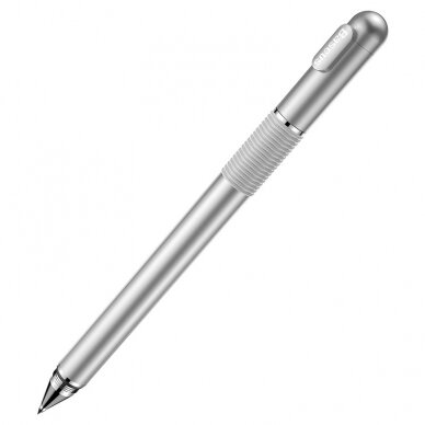 Baseus Golden Cudgel Double-Sided Capacitive Stylus With Precision Disc And Gel Pen Silver (Acpcl-0S) 5