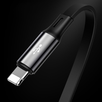 USB Kabelis Baseus Golden Loop 3In1 Usb Cable - Micro Usb / Lightning / Usb-C 3.5A 35Cm - 120Cm juodas 11 USB Kabelis Baseus Golden Loop 3In1 Usb Cable - Micro Usb / Lightning / Usb-C 3.5A 35Cm - 120Cm juodas 11