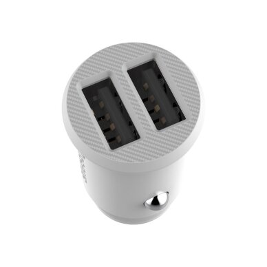 Pakrovėjas Baseus Grain Mini Universal Smart 2x USB 3.1A baltas (CCALL-ML02) 3