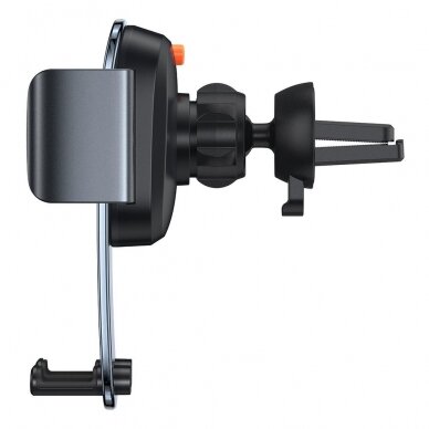 Gravitacinis Automobilinis Telefono Laikiklis montuojamas į groteles Baseus gravity car phone mount holder Juodas (SUYK000101) 3