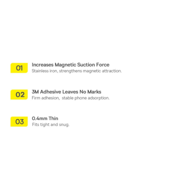 Baseus Halo Series magnetic ring (2 pcs / package) Sidabrinis (PCCH000012) 21 Baseus Halo Series magnetic ring (2 pcs / package) Sidabrinis (PCCH000012) 21