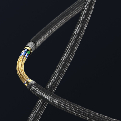 Baseus HDMI 2.1 cable 8K 60 Hz 48 Gbps / 4K 120 Hz / 2K 144 Hz 3D eARC QMS Dynamic HDR VRR ALLM 3 m black (CAKGQ-L01) 15 Baseus HDMI 2.1 cable 8K 60 Hz 48 Gbps / 4K 120 Hz / 2K 144 Hz 3D eARC QMS Dynamic HDR VRR ALLM 3 m black (CAKGQ-L01) 15