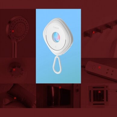 Baseus Heyo Camera Detector Baltas(With Simple charging cable USB to Type-C 0.3m Baltas) 14 Baseus Heyo Camera Detector Baltas(With Simple charging cable USB to Type-C 0.3m Baltas) 14