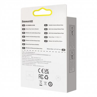 Baseus Heyo paslėptos kameros detektorius – juodas (FMHY000001) 5 Baseus Heyo paslėptos kameros detektorius – juodas (FMHY000001) 5