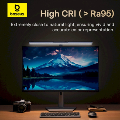 Baseus i-wok 3 BS-LT007 monitor lamp, magnetic, asymmetric - Juodas 13