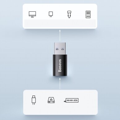 Baseus Ingenuity Series Mini USB 3.1 OTG to USB Type C adapter blue (ZJJQ000103) 12 Baseus Ingenuity Series Mini USB 3.1 OTG to USB Type C adapter blue (ZJJQ000103) 12