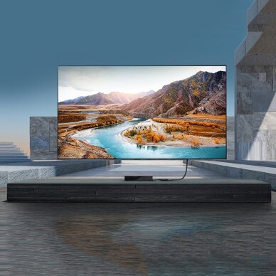 Akcija! Baseus Lite Series plug adapter HDMI to VGA + mini jack 3.5mm / micro USB power supply Juodas (WKQX010101)  15