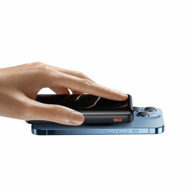 Baseus Magnetic Bracket Wireless Fast Charge Power Bank 10000mAh 20W Blue (With Baseus Xiaobai series fast charging Cable Type-C to Type-C 60W(20V/3A) 50cm Black) Overseas Edition 9 Baseus Magnetic Bracket Wireless Fast Charge Power Bank 10000mAh 20W Blue (With Baseus Xiaobai series fast charging Cable Type-C to Type-C 60W(20V/3A) 50cm Black) Overseas Edition 9