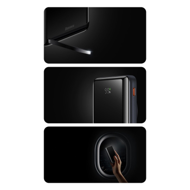 Baseus Magnetic Bracket Wireless Fast Charge Power Bank 10000mAh 20W Blue (With Baseus Xiaobai series fast charging Cable Type-C to Type-C 60W(20V/3A) 50cm Black) Overseas Edition 31 Baseus Magnetic Bracket Wireless Fast Charge Power Bank 10000mAh 20W Blue (With Baseus Xiaobai series fast charging Cable Type-C to Type-C 60W(20V/3A) 50cm Black) Overseas Edition 31