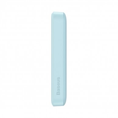 Baseus Magnetic Mini induction power bank 10000mAh 20W - blue + USB-C - USB-C Kabelis 6