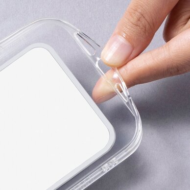 iPhone 13 Pro Baseus Magnetic Phone Case skaidrus (6.1" 2021) 21