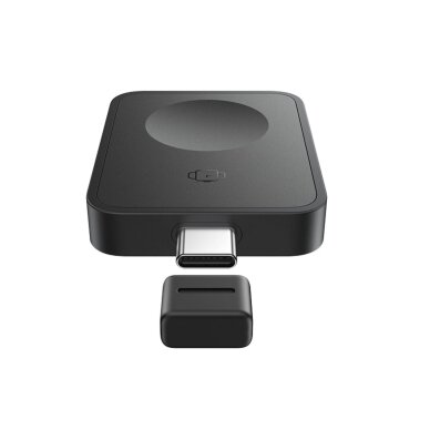 Apple Watch Baseus MagPro 2.5 W magnetinis indukcinis įkroviklis – juodas 1 Apple Watch Baseus MagPro 2.5 W magnetinis indukcinis įkroviklis – juodas 1