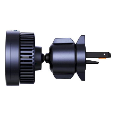 Baseus MagPro BS-CW04 automobilinis laikiklis su Qi2.0 15W belaidžiu įkrovikliu (grotelėms) – juodas 3 Baseus MagPro BS-CW04 automobilinis laikiklis su Qi2.0 15W belaidžiu įkrovikliu (grotelėms) – juodas 3