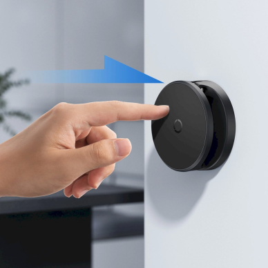 Baseus MagPro sulankstomas magnetinis telefono laikiklis – juodas 11