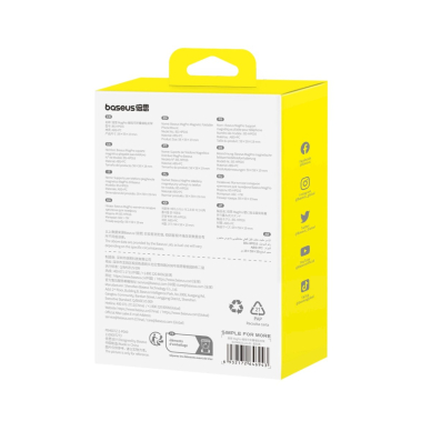 Baseus MagPro sulankstomas magnetinis telefono laikiklis – juodas 5