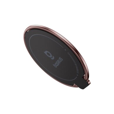 Magnetinis žiedas Baseus MagPro II su stovo funkcija – raudono aukso 1 Magnetinis žiedas Baseus MagPro II su stovo funkcija – raudono aukso 1
