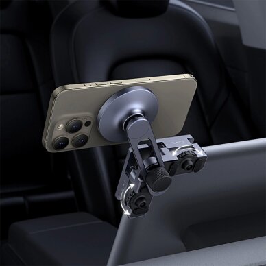 Automobilinis laikiklis Baseus MaxView Magnetic Car Display Mount – pilkas 10