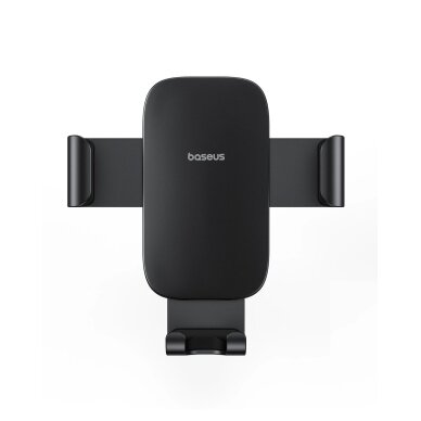 Automobilinis telefono laikiklis Baseus Metal Age 3 Gravity ventiliacijos angai – juodas 2 Automobilinis telefono laikiklis Baseus Metal Age 3 Gravity ventiliacijos angai – juodas 2