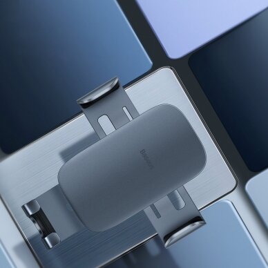 Laikiklis Baseus Metal AgeⅡ Gravity Car Mount Pilkas 10 Laikiklis Baseus Metal AgeⅡ Gravity Car Mount Pilkas 10