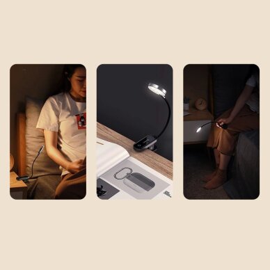 LED lempa Baseus mini su segtuku – pilka (DGRAD-0G) 13 LED lempa Baseus mini su segtuku – pilka (DGRAD-0G) 13