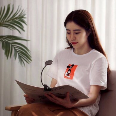 LED lempa Baseus mini su segtuku – pilka (DGRAD-0G) 9