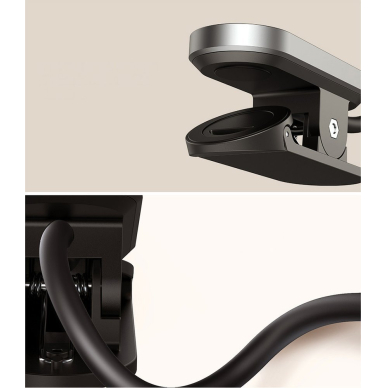 Baseus mini LED Skaitymo Lempa Su Spaustuku Pilka (DGRAD-0G) 22 Baseus mini LED Skaitymo Lempa Su Spaustuku Pilka (DGRAD-0G) 22
