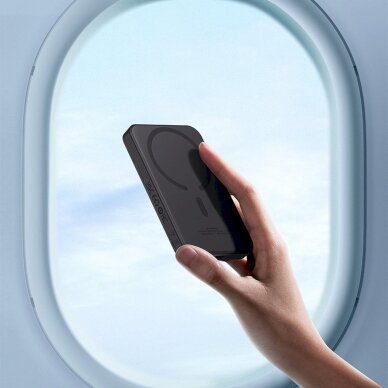 Išorinė baterija Baseus mini Power Bank 5000 mAh 20 W + USB-C kabelis (20 V/3 A) – juoda 13 Išorinė baterija Baseus mini Power Bank 5000 mAh 20 W + USB-C kabelis (20 V/3 A) – juoda 13