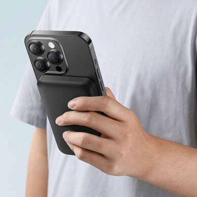 Išorinė baterija Baseus mini Power Bank 5000 mAh 20 W + USB-C kabelis (20 V/3 A) – juoda 8 Išorinė baterija Baseus mini Power Bank 5000 mAh 20 W + USB-C kabelis (20 V/3 A) – juoda 8