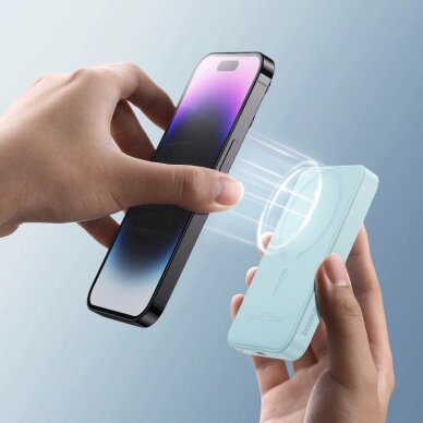 Išorinė baterija Baseus mini Power Bank 5000 mAh 20 W + USB-C kabelis (20 V/3 A) – mėlyna 7 Išorinė baterija Baseus mini Power Bank 5000 mAh 20 W + USB-C kabelis (20 V/3 A) – mėlyna 7