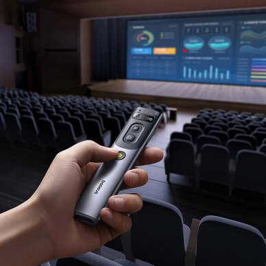 Lazerinis žymeklis Baseus Orange Dot su AI ir automatinio vertimo funkcija – pilkas (su baterija) 8 Lazerinis žymeklis Baseus Orange Dot su AI ir automatinio vertimo funkcija – pilkas (su baterija) 8